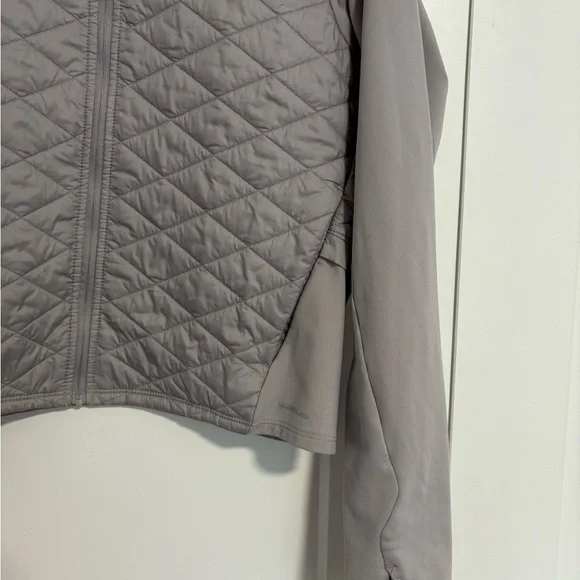 Nike AeroLayer Thermo Running Jacket Atmosphere Grey‎ Women's Size Medium - Picture 3 of 13